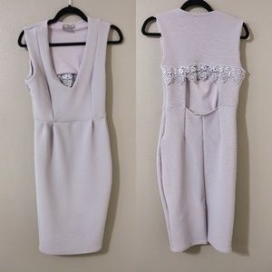 Asos Lavender Midi Dress